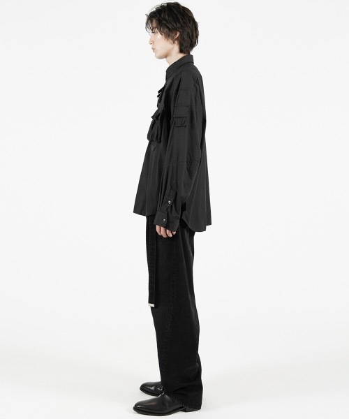 FORSOMEONE(フォーサムワン)の「FORSOMEONE TACTICS SHIRT FILROI(シャツ/ブラウス・メンズ・ブラック・46)」の10枚目の写真