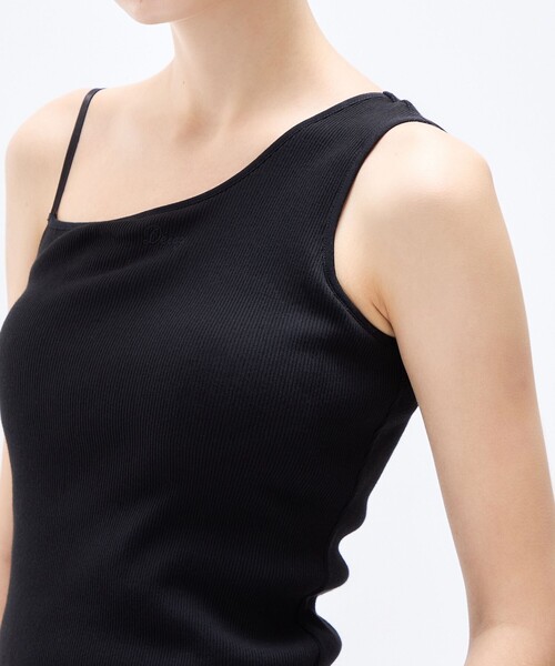DEICY(デイシー)の「アシメカップインリブカッソー(Tシャツ/カットソー・レディース・アイボリー/ブラック/ベージュ・FREE)」の10枚目の写真