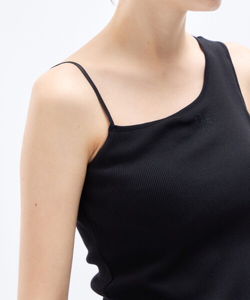 DEICY(デイシー)の「アシメカップインリブカッソー(Tシャツ/カットソー・レディース・アイボリー/ブラック/ベージュ・FREE)」の11枚目の写真