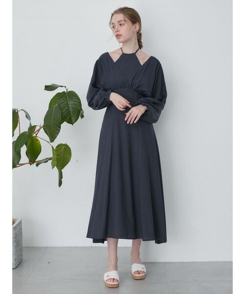 セール】LAYERED DOLMAN OP（ワンピース）｜CALNAMUR