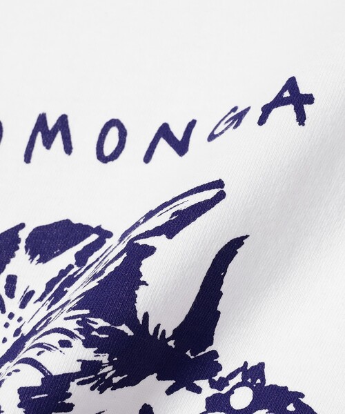 BEAMS T（ビームスティー）の「BEAMS / MOMONGA MODE TEE（Tシャツ/カットソー・メンズ・ネイビー/ホワイト・XL/L/M/S）」の5枚目の写真