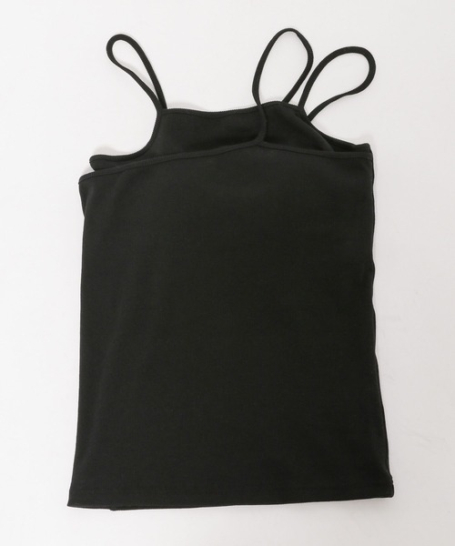 niko and...（ニコアンド）の「ルームドライ/レイヤーカップキャミソール（キャミソール・レディース・アイボリー/ブラック/モカ・LARGE/MEDIUM）」の9枚目の写真