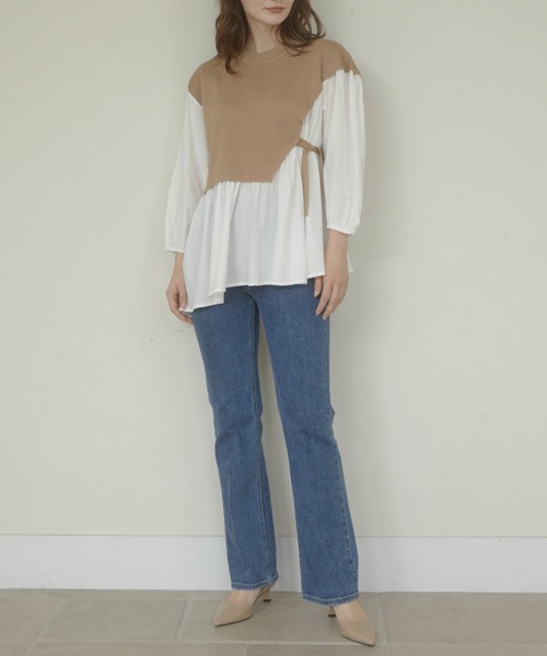 ACYM（アシーム）の「Semi flare slim デニム（デニムパンツ・レディース・ブルー/ブルー系その他・SMALL/MEDIUM）」の19枚目の写真