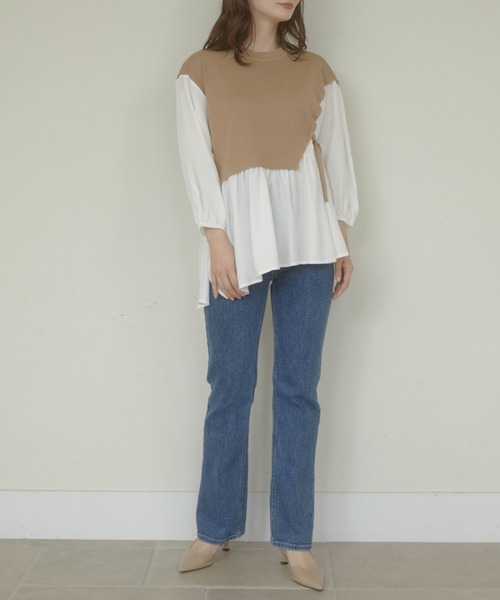 ACYM（アシーム）の「Semi flare slim デニム（デニムパンツ・レディース・ブルー/ブルー系その他・SMALL/MEDIUM）」の18枚目の写真