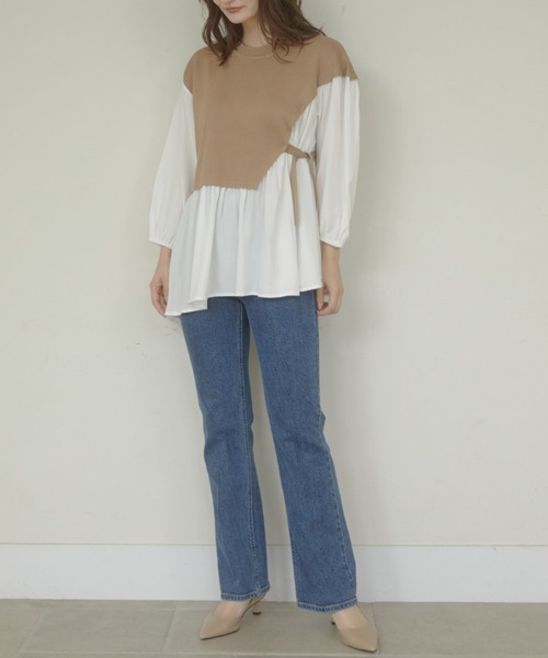 ACYM（アシーム）の「Semi flare slim デニム（デニムパンツ・レディース・ブルー/ブルー系その他・SMALL/MEDIUM）」の17枚目の写真