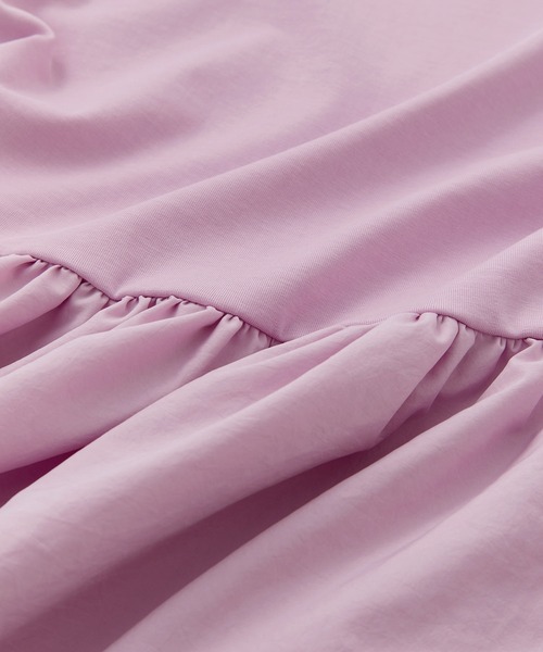 【サステナブル・洗える・UVカット・追加】バウンスカフスプルオーバー