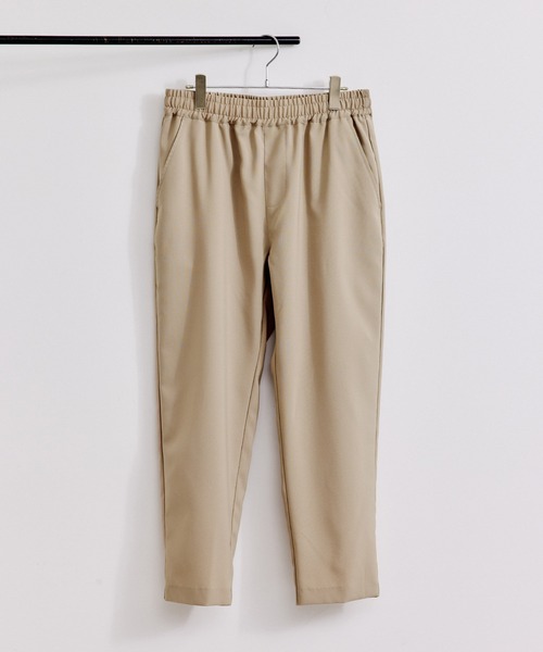  j.n.r.d（ジェー・エヌ・アール・ディー）の「【セットアップ対応】j.n.r.d/エコストリッチスリムイージーパンツ（その他パンツ・メンズ・オリーブ/ベージュ/ネイビー・L/LL/M/S）」の2枚目の写真