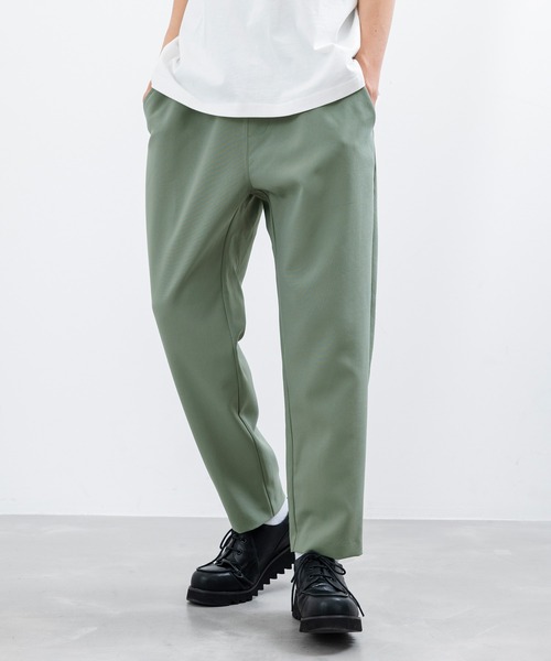  j.n.r.d（ジェー・エヌ・アール・ディー）の「【セットアップ対応】j.n.r.d/エコストリッチスリムイージーパンツ（その他パンツ・メンズ・オリーブ/ベージュ/ネイビー・L/LL/M/S）」の3枚目の写真