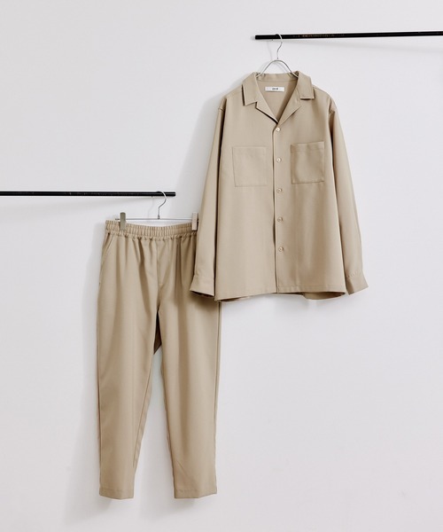  j.n.r.d（ジェー・エヌ・アール・ディー）の「【セットアップ対応】j.n.r.d/エコストリッチスリムイージーパンツ（その他パンツ・メンズ・オリーブ/ベージュ/ネイビー・L/LL/M/S）」の17枚目の写真