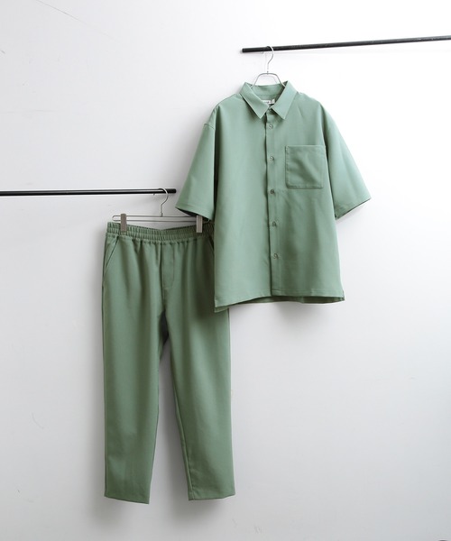  j.n.r.d（ジェー・エヌ・アール・ディー）の「【セットアップ対応】j.n.r.d/エコストリッチスリムイージーパンツ（その他パンツ・メンズ・オリーブ/ベージュ/ネイビー・L/LL/M/S）」の20枚目の写真