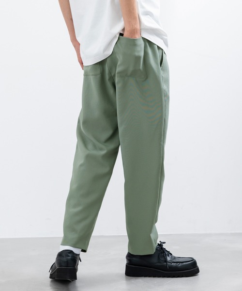  j.n.r.d（ジェー・エヌ・アール・ディー）の「【セットアップ対応】j.n.r.d/エコストリッチスリムイージーパンツ（その他パンツ・メンズ・オリーブ/ベージュ/ネイビー・L/LL/M/S）」の14枚目の写真