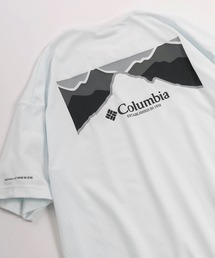 Columbia（コロンビア）の「【Columbia/コロンビア】ワンポイント ブランドロゴ刺繍&バックBIGロゴプリント コールドベイダッシュ ショートスリーブT/半袖Tシャツ/ Cold Bay Dash Short Sleeve Tee（Tシャツ/カットソー・メンズ）」