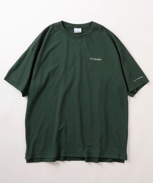 Columbia（コロンビア）の「【Columbia/コロンビア】ワンポイント ブランドロゴ刺繍&バックBIGロゴプリント コールドベイダッシュ ショートスリーブT/半袖Tシャツ/ Cold Bay Dash Short Sleeve Tee（Tシャツ/カットソー・メンズ・ホワイト/ブラック/ダークグリーン/ライトブラウン・M/L/XL）」の15枚目の写真