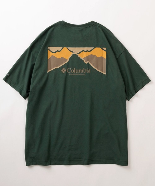 Columbia（コロンビア）の「【Columbia/コロンビア】ワンポイント ブランドロゴ刺繍&バックBIGロゴプリント コールドベイダッシュ ショートスリーブT/半袖Tシャツ/ Cold Bay Dash Short Sleeve Tee（Tシャツ/カットソー・メンズ・ホワイト/ブラック/ダークグリーン/ライトブラウン・M/L/XL）」の16枚目の写真