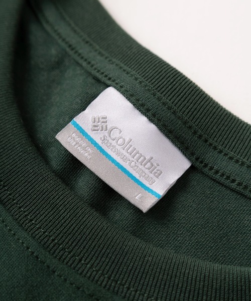 Columbia（コロンビア）の「【Columbia/コロンビア】ワンポイント ブランドロゴ刺繍&バックBIGロゴプリント コールドベイダッシュ ショートスリーブT/半袖Tシャツ/ Cold Bay Dash Short Sleeve Tee（Tシャツ/カットソー・メンズ・ホワイト/ブラック/ダークグリーン/ライトブラウン・M/L/XL）」の9枚目の写真