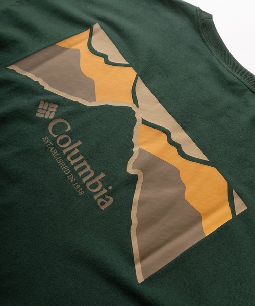 Columbia（コロンビア）の「【Columbia/コロンビア】ワンポイント ブランドロゴ刺繍&バックBIGロゴプリント コールドベイダッシュ ショートスリーブT/半袖Tシャツ/ Cold Bay Dash Short Sleeve Tee（Tシャツ/カットソー・メンズ・ホワイト/ブラック/ダークグリーン/ライトブラウン・M/L/XL）」の11枚目の写真