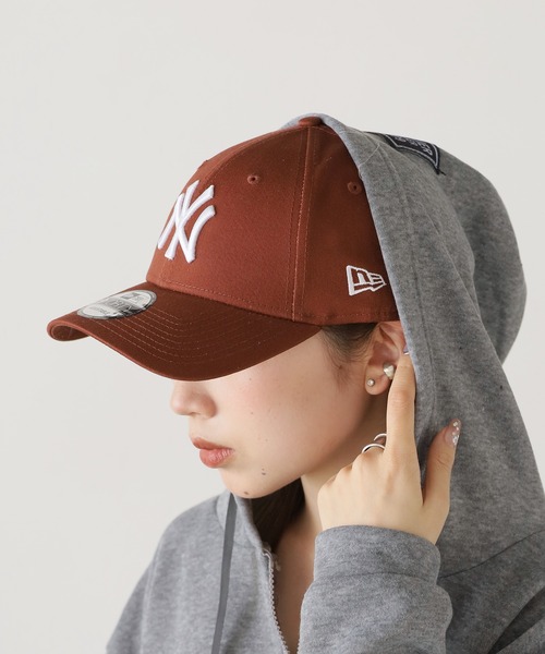 NEW ERA（ニューエラ）の「NEW ERA/ニューエラ LEAGUE ESSENTIAL 9FORTY NEYYAN ロゴキャップ（キャップ・メンズ・ダークグリーン/ダークオレンジ/グリーン/ホワイト・FREE）」の4枚目の写真