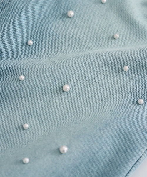 BLUEEAST（ブルーイースト）の「パール付きデニムスカート（デニムスカート・レディース・ブルー・MEDIUM/LARGE）」の16枚目の写真