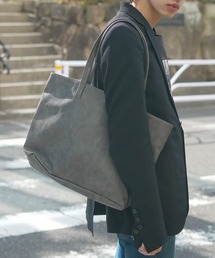 Blue Standard （ブルースタンダード）の「【BLUE STANDARD/ブルースタンダード】　7ポケットフェイクレザートートバッグ（バックパック/リュック）」