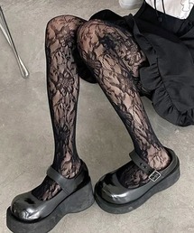 SEN TOKYO（セントーキョー）の「足元をパッと華やかに。フラワーレースタイツ ストッキング（タイツ/ストッキング・メンズ）」