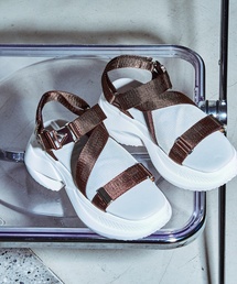 LE TALON | GRISE UTILITYベルテッドサンダル(サンダル)