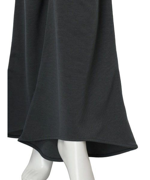 DURAS（デュラス）の「Gather flare pants（その他パンツ・レディース・チャコールグレー/ブラウン・SMALL/MEDIUM）」の3枚目の写真