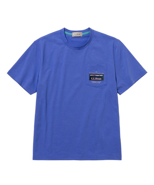 L.L.Bean(エルエルビーン)の「【JAPAN EDITION】ビーンズ・カタディン・ポケット・ティ(Tシャツ/カットソー・メンズ・チャコール/ホワイト/グリーン/ブルー・MEDIUM/SMALL/LARGE/X-LARGE)」の1枚目の写真