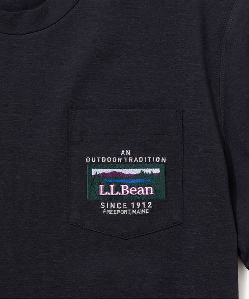 L.L.Bean(エルエルビーン)の「【JAPAN EDITION】ビーンズ・カタディン・ポケット・ティ(Tシャツ/カットソー・メンズ・チャコール/ホワイト/グリーン/ブルー・MEDIUM/SMALL/LARGE/X-LARGE)」の8枚目の写真