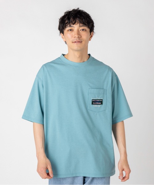 L.L.Bean(エルエルビーン)の「【JAPAN EDITION】ビーンズ・カタディン・ポケット・ティ(Tシャツ/カットソー・メンズ・チャコール/ホワイト/グリーン/ブルー・MEDIUM/SMALL/LARGE/X-LARGE)」の16枚目の写真