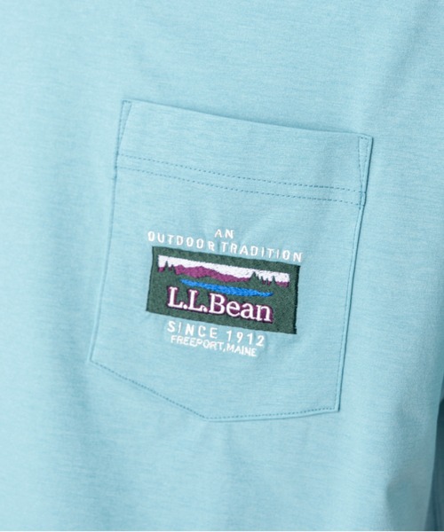 L.L.Bean(エルエルビーン)の「【JAPAN EDITION】ビーンズ・カタディン・ポケット・ティ(Tシャツ/カットソー・メンズ・チャコール/ホワイト/グリーン/ブルー・MEDIUM/SMALL/LARGE/X-LARGE)」の17枚目の写真