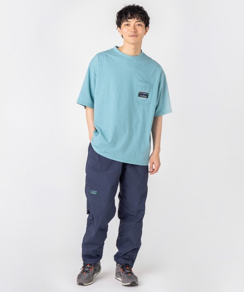 L.L.Bean(エルエルビーン)の「【JAPAN EDITION】ビーンズ・カタディン・ポケット・ティ(Tシャツ/カットソー・メンズ・チャコール/ホワイト/グリーン/ブルー・MEDIUM/SMALL/LARGE/X-LARGE)」の19枚目の写真