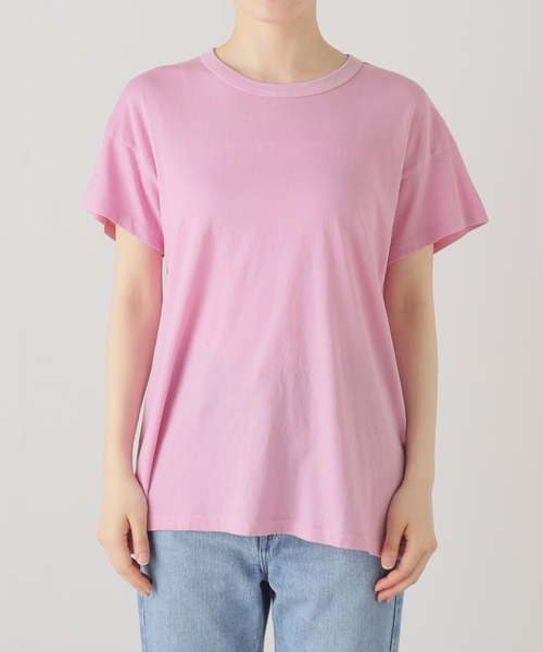 plage（プラージュ）の「THE GREAT./ザ グレイト THE BOXY CREW Tシャツ（Tシャツ/カットソー・レディース・ライトパープル/ホワイト・FREE）」の13枚目の写真