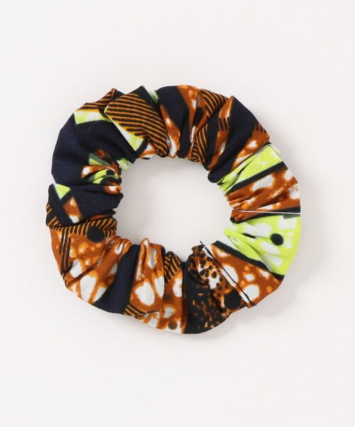 チャイハネ（チャイハネ）の「【チャイハネ】アフリカン柄ミニシュシュ（シュシュ・レディース・グリーン/ブルー/レッド/ブラウン/パープル/ブラック/ライトブルー/カラフル・FREE）」の9枚目の写真