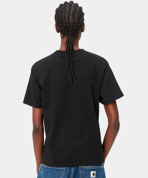 Carhartt WIP(カーハートダブリューアイピー)の「Carhartt WIP/カーハートダブリューアイピー 半袖Tシャツ ポケット MUJI I032215(Tシャツ/カットソー・レディース・ホワイト/ブラック/ライトブルー・S/M)」の11枚目の写真