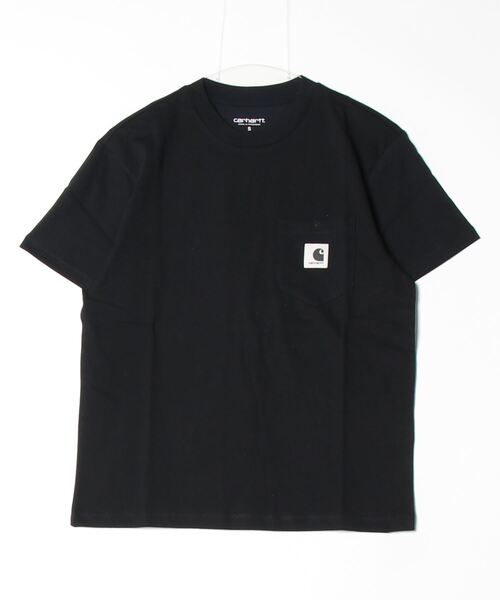 Carhartt WIP(カーハートダブリューアイピー)の「Carhartt WIP/カーハートダブリューアイピー 半袖Tシャツ ポケット MUJI I032215(Tシャツ/カットソー・レディース・ホワイト/ブラック/ライトブルー・S/M)」の16枚目の写真