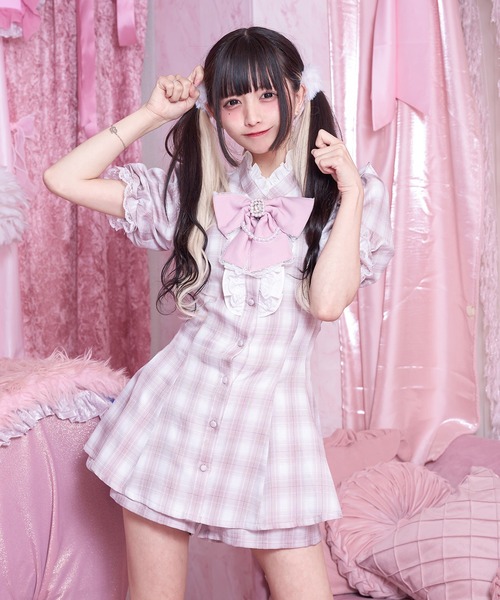 Pal elfy(パルエルフィー)の「アソートフリルコンビネゾン(ワンピース・レディース・グレー系その他/ブラック系その他/ブラック系その他2/ブラック・フリー/LARGE)」の17枚目の写真