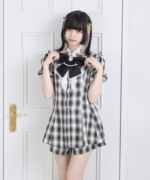 Pal elfy(パルエルフィー)の「アソートフリルコンビネゾン(ワンピース・レディース・グレー系その他/ブラック系その他/ブラック系その他2/ブラック・フリー/LARGE)」の16枚目の写真