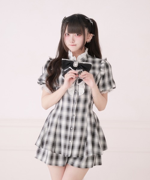 Pal elfy(パルエルフィー)の「アソートフリルコンビネゾン(ワンピース・レディース・グレー系その他/ブラック系その他/ブラック系その他2/ブラック・フリー/LARGE)」の21枚目の写真