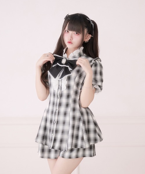 Pal elfy(パルエルフィー)の「アソートフリルコンビネゾン(ワンピース・レディース・グレー系その他/ブラック系その他/ブラック系その他2/ブラック・フリー/LARGE)」の22枚目の写真