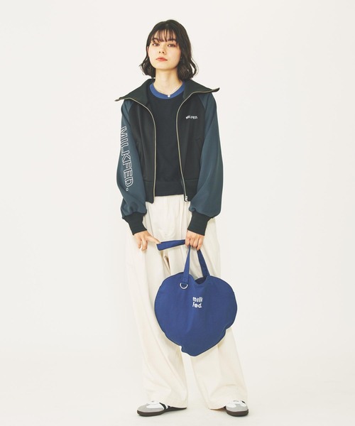 MILKFED.（ミルクフェド）の「HEART SHAPED TOTE BAG（トートバッグ・レディース・ブラック/レッド/ネイビー・ONE SIZE）」の18枚目の写真