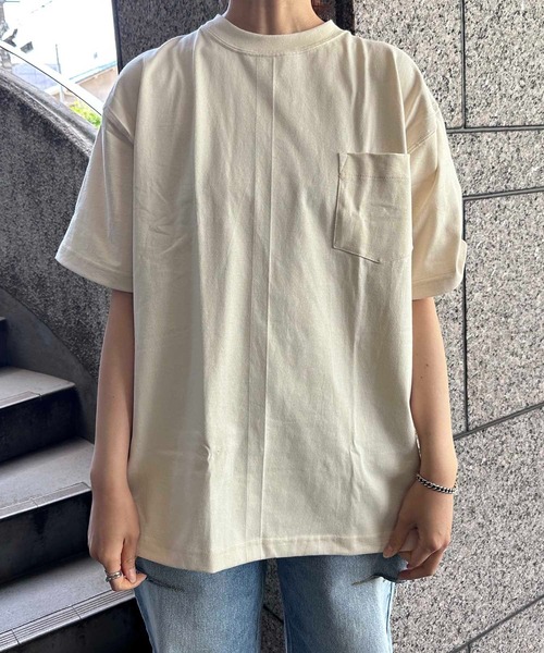CAMBER（キャンバー）の「CAMBER / CAMBER/MAX WEIGHT POCKET S/S TEE / CAM302（Tシャツ/カットソー・レディース・ネイビー/ブラック/ナチュラル/グレー/ホワイト・X-LARGE/LARGE/MEDIUM）」の4枚目の写真