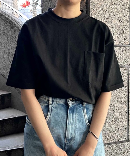 CAMBER（キャンバー）の「CAMBER / CAMBER/MAX WEIGHT POCKET S/S TEE / CAM302（Tシャツ/カットソー・レディース・ネイビー/ブラック/ナチュラル/グレー/ホワイト・X-LARGE/LARGE/MEDIUM）」の7枚目の写真