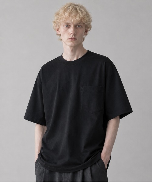 CAMBER(キャンバー)の「CAMBER / CAMBER/MAX WEIGHT POCKET S/S TEE / CAM302(Tシャツ/カットソー・レディース・ネイビー/ブラック/ナチュラル/グレー/ホワイト・X-LARGE/LARGE/MEDIUM)」の13枚目の写真
