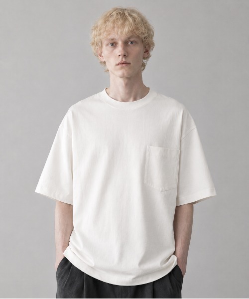 CAMBER(キャンバー)の「CAMBER / CAMBER/MAX WEIGHT POCKET S/S TEE / CAM302(Tシャツ/カットソー・レディース・ネイビー/ブラック/ナチュラル/グレー/ホワイト・X-LARGE/LARGE/MEDIUM)」の14枚目の写真