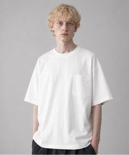 CAMBER(キャンバー)の「CAMBER / CAMBER/MAX WEIGHT POCKET S/S TEE / CAM302(Tシャツ/カットソー・レディース・ネイビー/ブラック/ナチュラル/グレー/ホワイト・X-LARGE/LARGE/MEDIUM)」の15枚目の写真