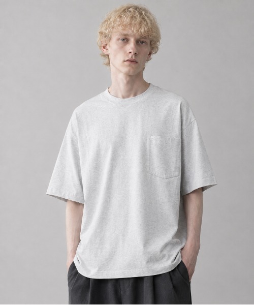 CAMBER(キャンバー)の「CAMBER / CAMBER/MAX WEIGHT POCKET S/S TEE / CAM302(Tシャツ/カットソー・レディース・ネイビー/ブラック/ナチュラル/グレー/ホワイト・X-LARGE/LARGE/MEDIUM)」の16枚目の写真
