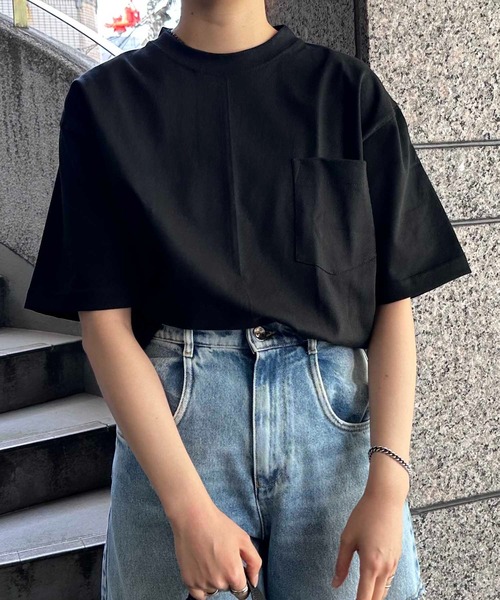 CAMBER(キャンバー)の「CAMBER / CAMBER/MAX WEIGHT POCKET S/S TEE / CAM302(Tシャツ/カットソー・レディース・ネイビー/ブラック/ナチュラル/グレー/ホワイト・X-LARGE/LARGE/MEDIUM)」の21枚目の写真