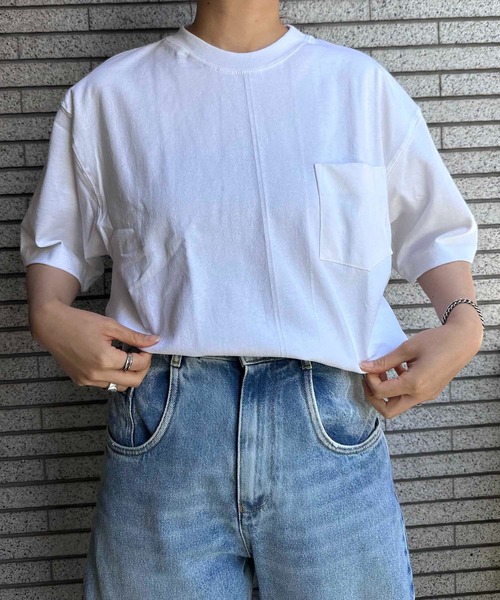 CAMBER(キャンバー)の「CAMBER / CAMBER/MAX WEIGHT POCKET S/S TEE / CAM302(Tシャツ/カットソー・レディース・ネイビー/ブラック/ナチュラル/グレー/ホワイト・X-LARGE/LARGE/MEDIUM)」の22枚目の写真