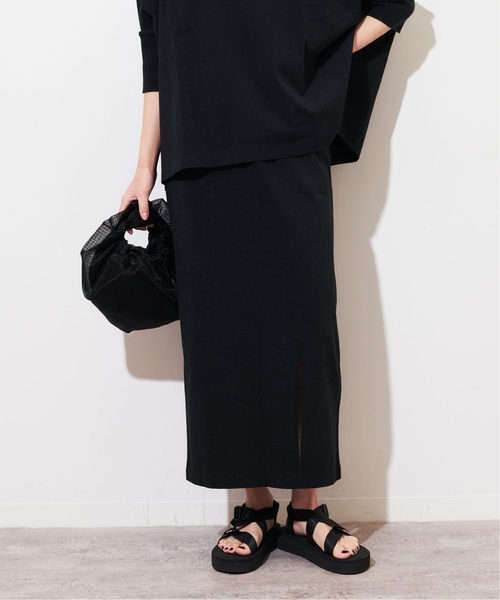 JOURNAL STANDARD relume（ジャーナルスタンダード　レリューム）の「《追加3》MVSコットンタイトスカート（スカート・レディース・ブラック/ライトグレー/グレー・FREE）」の8枚目の写真