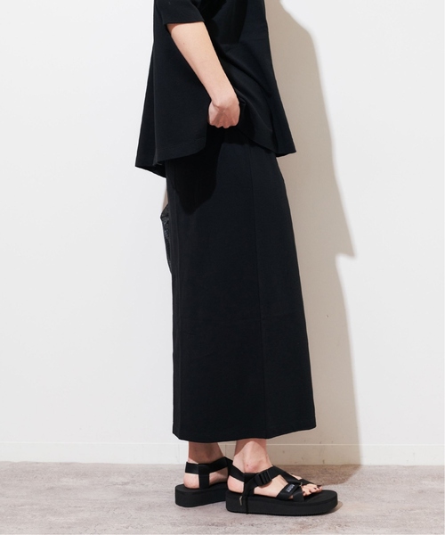 JOURNAL STANDARD relume（ジャーナルスタンダード　レリューム）の「《追加3》MVSコットンタイトスカート（スカート・レディース・ブラック/ライトグレー/グレー・FREE）」の9枚目の写真